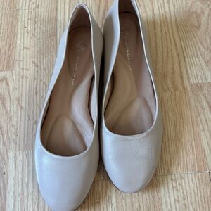 ANTONIO MELANI Cream Loafers